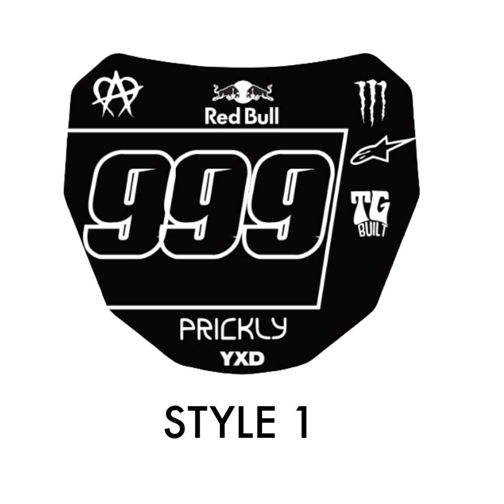 Custom Odi plate decal