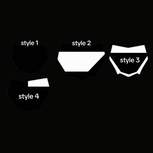 3 Mini Plate decals