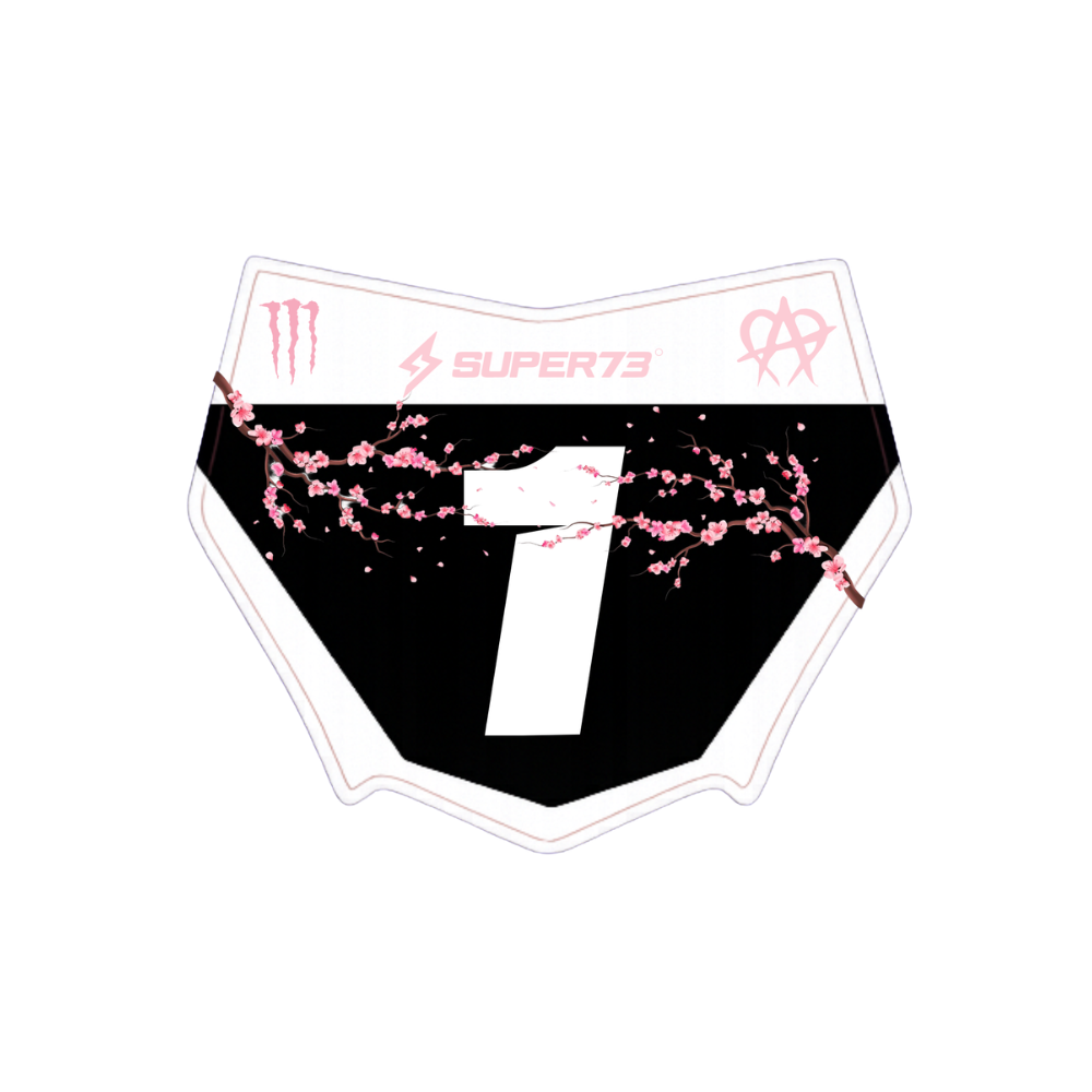 Custom Motocutz Plate Decal