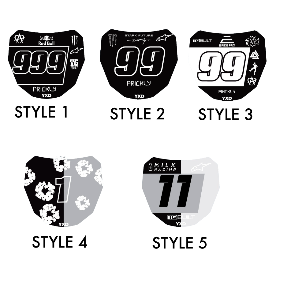 Custom Odi plate decal