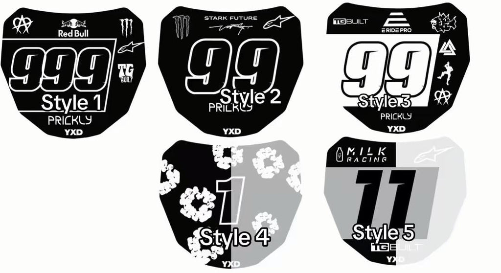 Custom Odi plate decal