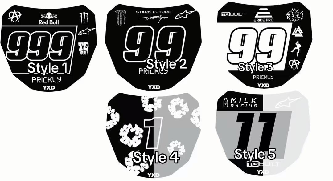Custom Odi plate decal